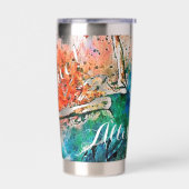 Aangepaste danser geïsoleerde drinkbeker (Links)