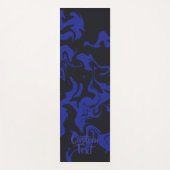 Aangepaste Dark Waves Yoga Mat (Voorkant)