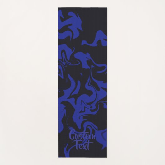 Aangepaste Dark Waves Yoga Mat (Voorkant)