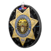 Aangepaste Dart Board voor politieeditie Dartbord (Voorkant Rechts)