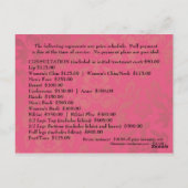 Aangepaste datum briefkaart (Achterkant)