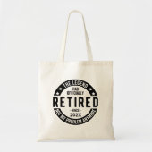 Aangepaste datum De legende is officieel met pensi Tote Bag (Voorkant)