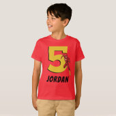 Aangepaste DC-strips | De Flash Birthday T-shirt (Voorkant volledig)