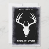 Aangepaste 'Deer Hunting Skull' Kaart (Voorkant)