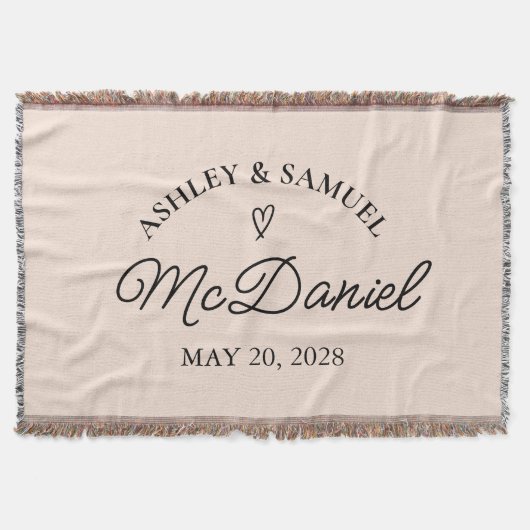 Aangepaste deken voor vrijgezellenfeest voor de br (Voorkant)