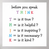 Aangepaste DENK Poster afdrukken (Voorkant)