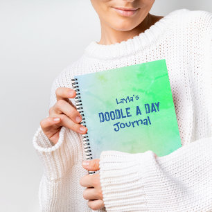 Aangepaste desktop A Day Journal Notitieboek