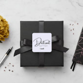 Aangepaste Detroit Lavender Sticker