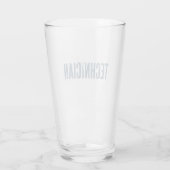 Aangepaste dialysetechnicus | Nephrology Tech Gift Glas (Achterkant)