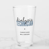 Aangepaste dialysetechnicus | Nephrology Tech Gift Glas (Voorkant)