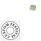 Aangepaste dieptestempel rubberstempel (Gestempeld)