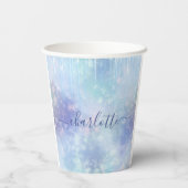 Aangepaste diepvriespictogrammen papieren bekers (Achterkant)