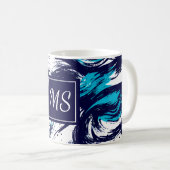 Aangepaste diepzeeafdrukken koffiemok (Voorkant rechts)