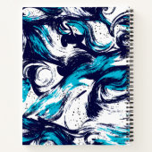 Aangepaste diepzeeafdrukken notitieboek (Achterkant)