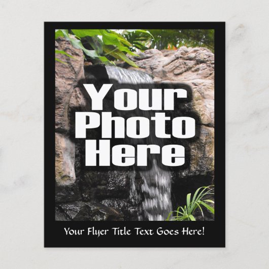 Aangepaste digitale foto Voeg je Afbeelding toe Flyer (Voorkant)