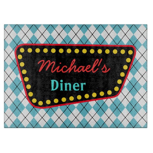 Aangepaste Diner Cutting Board Snijplank (Voorkant)