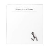 Aangepaste Dinosaur-laptop Notitieblok (Voorkant)