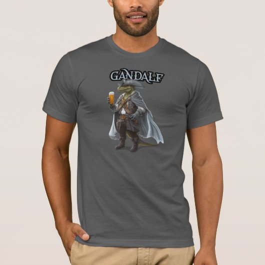 Aangepaste Dinosaur Pirate T-shirt (Voorkant)