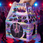 Aangepaste Disco Bruiloft Bedankdoosjes