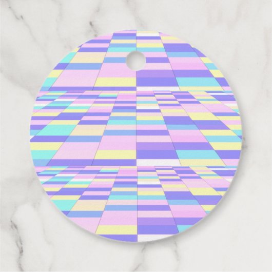 Aangepaste Disco Bruiloft Bedankjes Labels (Achterkant)