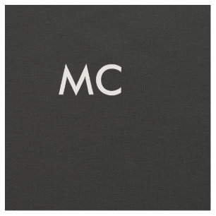 Aangepaste DIY-naam monogram textiel Stof