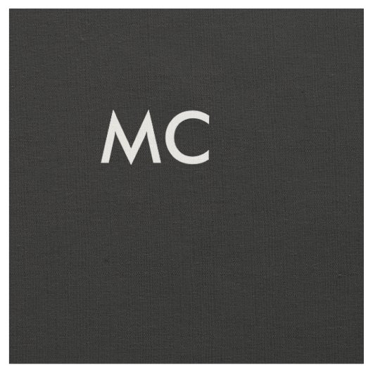 Aangepaste DIY-naam monogram textiel Stof (Close Up)