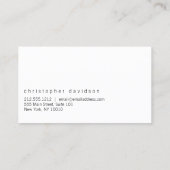 Aangepaste DJ Ambient Lights Visitekaartje (Achterkant)