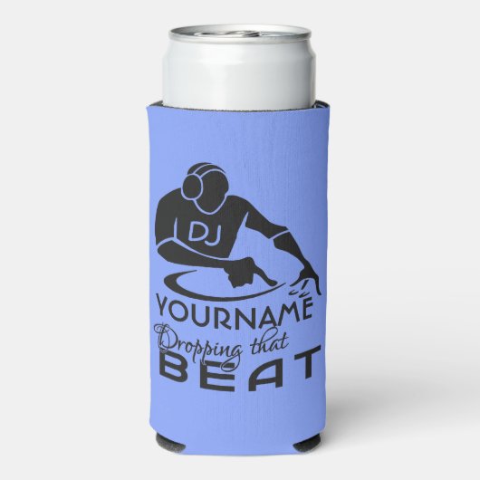 Aangepaste DJ-naam en -kleur (Seltzer Achterkant)