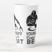 Aangepaste DJ-naam Latte Mok (Voorkant)