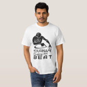 Aangepaste DJ-shirten en -jassen T-shirt (Voorkant volledig)