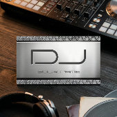 Aangepaste DJ - Unieke, zware metalen blik Visitekaartje