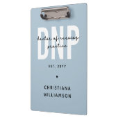 Aangepaste DNP Doctor of Nursing Practice Afstuder Klembord (Links)