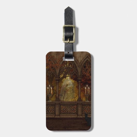 Aangepaste dodelijke figuur Bagagelabel (Voorkant verticaal)