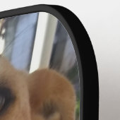 Aangepaste Dog-foto aangepast Pickleball Paddle (Links Detail)