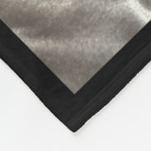 Aangepaste dog foto-inktbank fleece deken (Hoek)