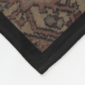 Aangepaste dog foto-inktbank fleece deken (Hoek)