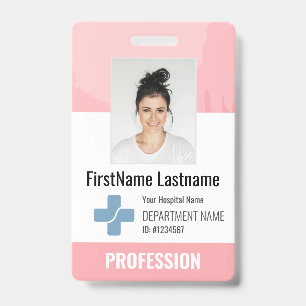 Aangepaste dokter, verpleegkundige, Gezondheidsass Badge