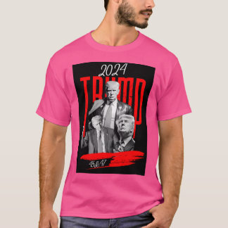 Aangepaste Donald Trump grafische vet en iconisch T-shirt