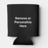 Aangepaste donkere kleur kan de cursus zijn met u  blikjeskoeler (Achterkant)