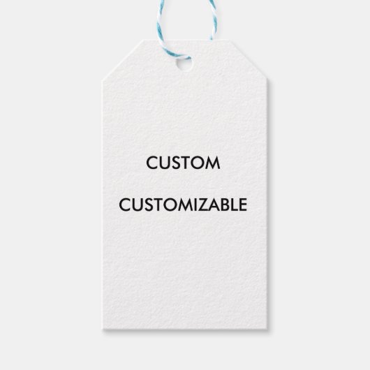 AANGEPASTE DOUANEBLANT CADEAULABEL (Voorkant)