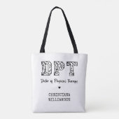 Aangepaste DPT Doctor in de Fysieke Behandeling Gi Draagtas (Achterkant)