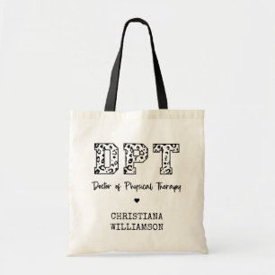 Aangepaste DPT Doctor in de Fysieke Behandeling Tote Bag