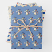 Aangepaste Dragon Kleuterschool Afstuderen Inpakpapier Vel (In situ)