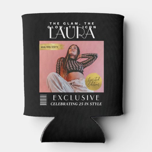 Aangepaste drankkoeler voor feestjes, moderne tijd blikjeskoeler (Achterkant)