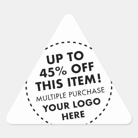 Aangepaste Driehoek Stickers 45% OFF Bulk Kopen Ko (Voorkant)
