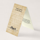 Aangepaste driekleurig, dragende Kaarten voor het (Voorkant)