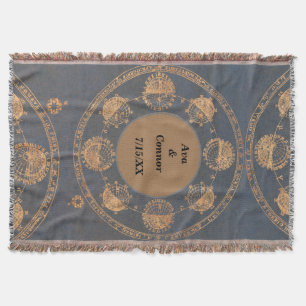 Aangepaste driemaands monogram deken