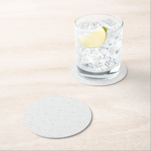 Aangepaste drinkhouders Papier, bar- en merkstij Ronde Kartonnen Onderzetter