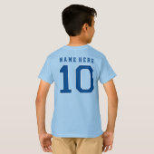 AANGEPASTE DUBBELE DIGITS CLUB #10 BIRTHDAY T-shir T-shirt (Achterkant volledig)