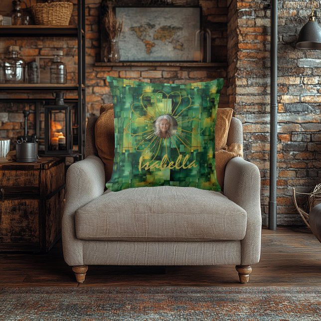 Aangepaste Dubbelzijdige Foto Kussen Bloemen & Har (Creator heeft geüpload)